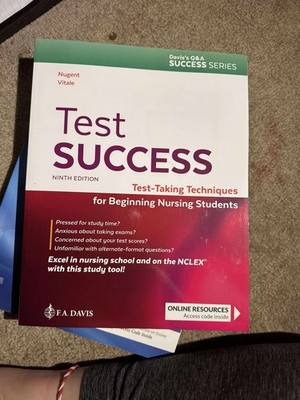 Test Success : Test-Taking Techniques for Beginning Nursing Students 9th Edition