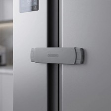 2-Pack French Door Fridge Lock for Kids, Child Proof Refrigerator and Freezer Lo