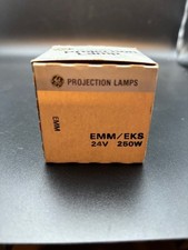 GE EMM/EKS 24V 250W PROJECTOR LAMP NEW OLD STOCK