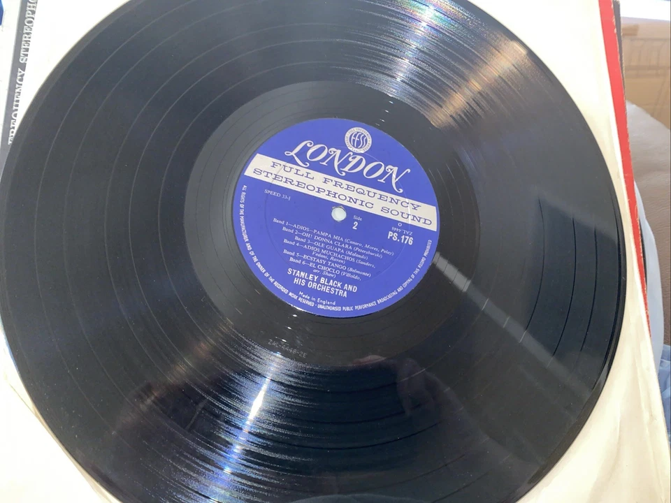 All Time Top Tangos – Stanley Black – Decca Phase 4 PS 176 – Vinyl LP Foto 4 de 4