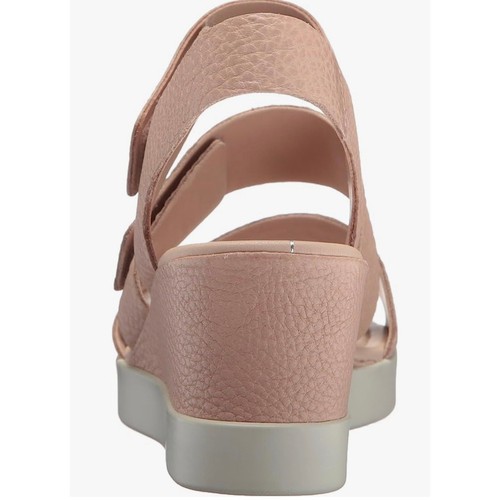 Damen Ecco Form Keilabsatz Plateau Komfort Sandale in Rose Poussiere EU 40 US 9,5 - Bild 3 von 11