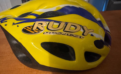 Rudy Project Wingspan Cycling Bike Helmet Size Fits All Yellow T-Rex Ferox