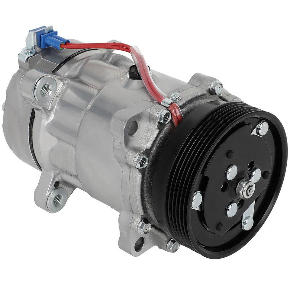 AC Compressor W/Clutch+Pulley For 1993-1999 Volkswagen Golf 2.0L 1H0820803D Foto 2 de 4