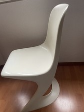 Casala Design Stuhl in Weiß/Beige