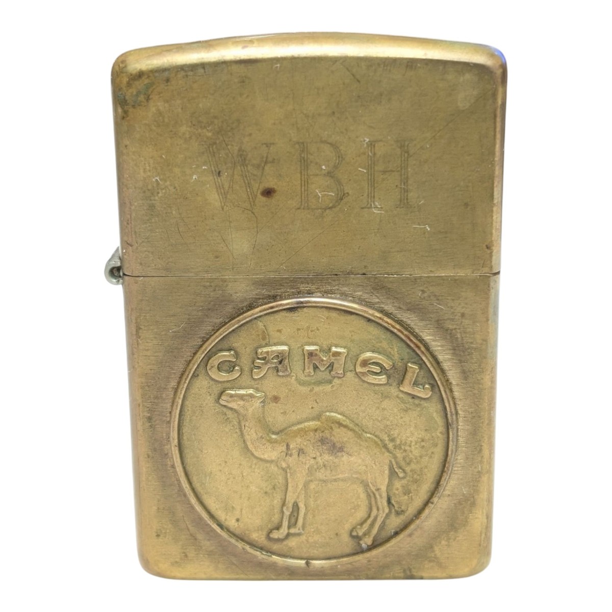 Vtg Zippo Lighter 1932-1992 Camel Beast Medallion Brass