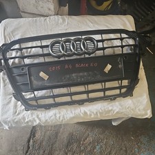 AUDI A4 B8 FRONT BUMPER GRILLE 8K0853651E BLACK 
