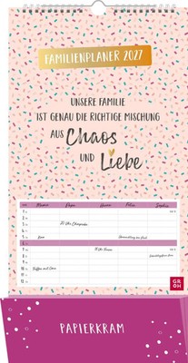 Familienplaner 2027: Unsere Familie ist genau die richtige Mischung aus Chaos...