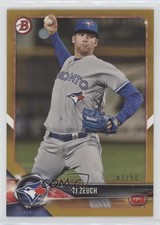 2018 Bowman Prospects Gold 7/50 TJ Zeuch #BP56 md3