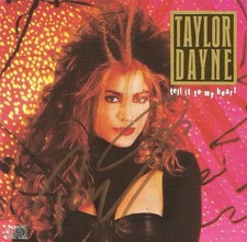 Taylor Dayne Autographed Tell It To My Heart CD #1