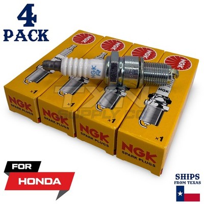 4 NGK Spark Plug - For HRG415C1 Honda Lawn Mower