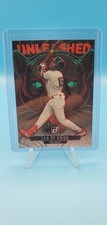 2025 Donruss Leo de Vries TOP PROSPECT Unleashed Gold Ice 10/10 Bookend