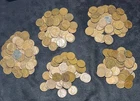 5 Rolls Lincoln Wheat Cents/Pennies. Mixed Random Dates/Mint Marks. US Coin Lot