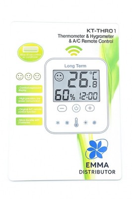  Thermometer & Hygrometer and Universal Air Conditioner Remote Control  KT-THRO1