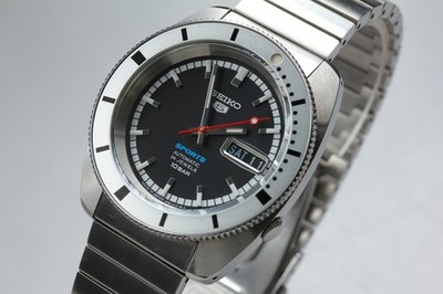 [w/Box, Paper] SEIKO 5 Sports SBSA271 Limited Edition AT Day Date SS Men's Watch