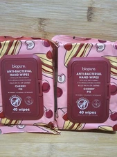 Biopure Cherry Pie Anti-Bacterial Hand Wipes (2)