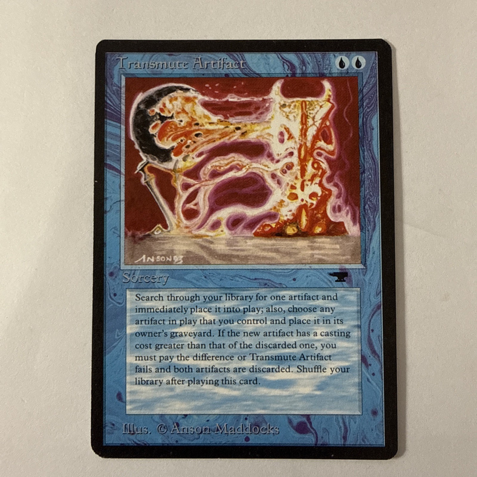 Magic the Gathering MTG Antiquities Transmute Artifact NM CEDH Staple - NM -
