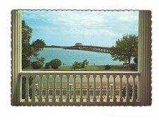 Bridge to Ladies Island Beaufort SC Vintage postcard unposted