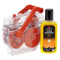 Weldtite Ketten ReinigungsgeräT BüRsten Inkl Entfetter Fahrrad Chain Cleaner