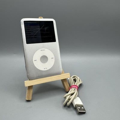 Apple iPod Classic 6. Generation 80GB A1238 Silber MP3-Player Musik Hören Gut 