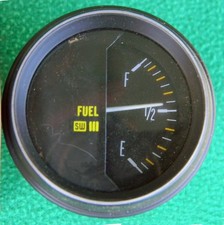 1970s Vintage Nos Stewart Warner Stage Iii 3 283-d Fuel Gauge