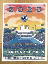 HOT!! The 2025 Cincinnati Open Poster