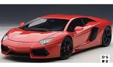 1/18 Lamborghini Aventador LP700 4 Rosso Andromeda Signature