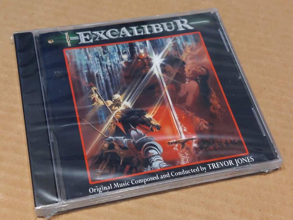 Excalibur Original Motion Picture Soundtrack CD Trevor Jones Richard Wagner - Image 2 of 4