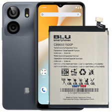 BLU F5 F0090uu Original OEM High Capacity Battery C896551500P 5000mAh 19.35Wh