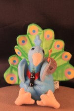 COKE International Bean Bag Plush Pock the Peacock Sri Lanka 0239 EUC
