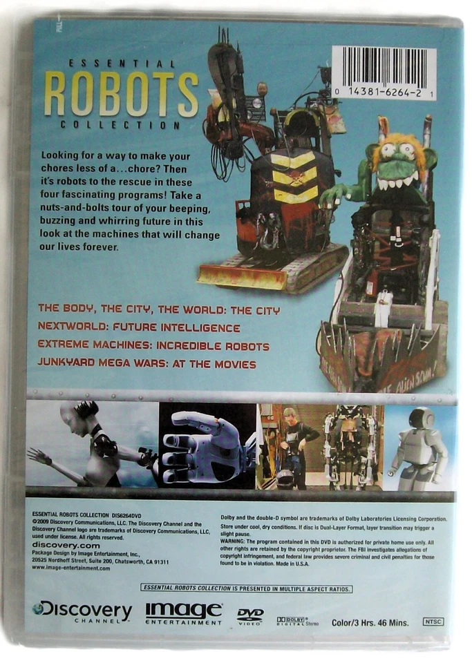 Essential Robots Collection: Nextworld/ Extreme Machine (DVD, 2012, Anime) - Image 4 of 4
