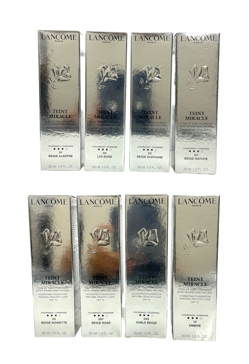 Lancome Teint Miracle Hydrating Foundation SPF15 LOT