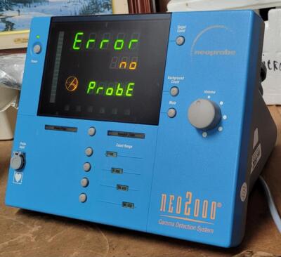 NEOPROBE NEO2000 NEO 2000 GAMMA DETECTION SYSTEM !  f