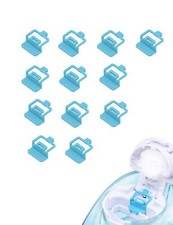 12 PCS Silicone Pods Refills Accessories for Navage Nasal Care, Blue