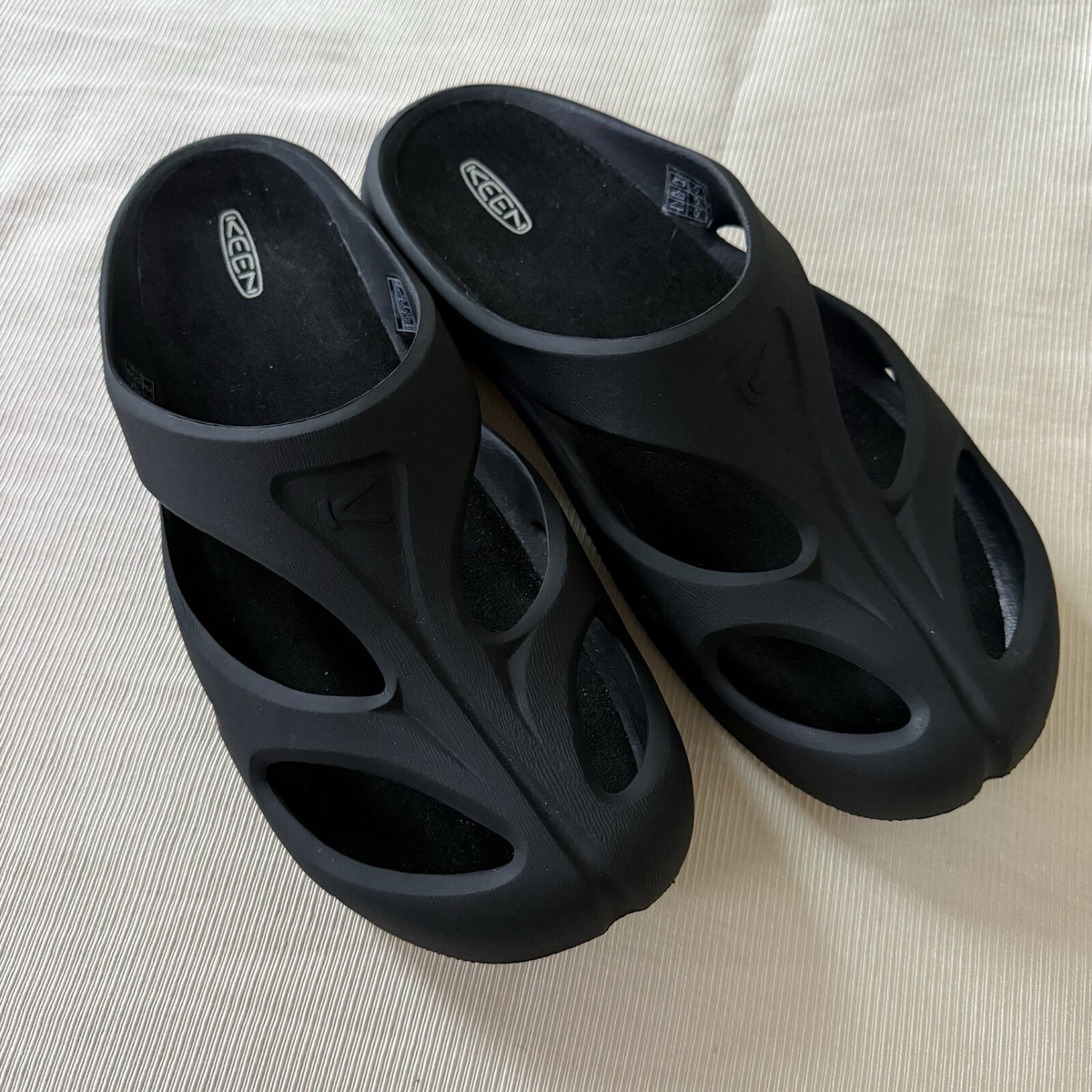Keen Unisex Black Shanti Slip-On Clog Foam Sandals In Men’s Size 9 or Women’s 11 Shanti Clog – Premier main image 3