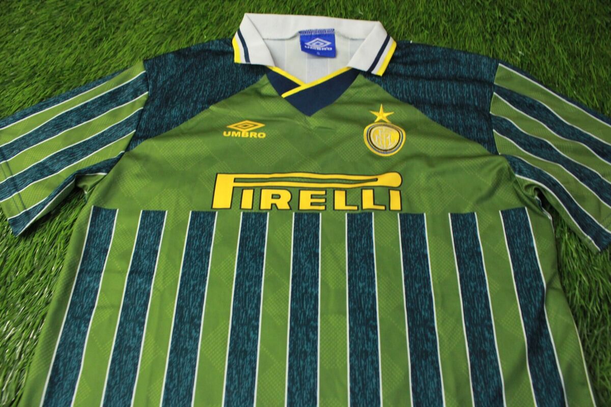 ウェア 90s umbro Inter Milano soccer jersey kit Inter Milan Umbro 1992/94 Vintage Y2k Football Shirt Soccer