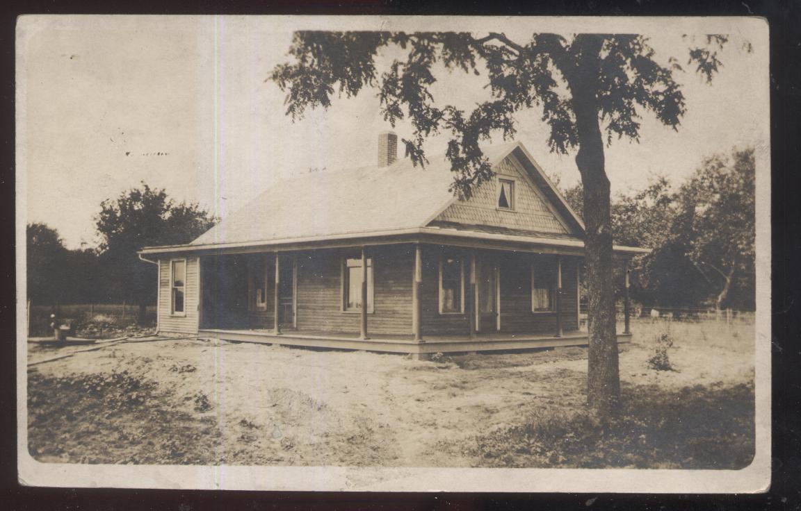 RP Postcard KIMMELL Indiana/IN Local Area Family House/Home Signed