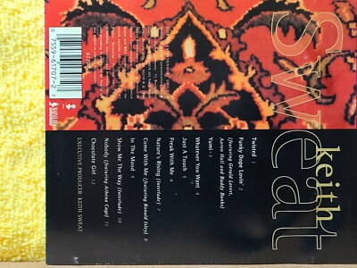 Keith Sweat Music CD 1996 EXCELLENT / MINT CONDITION / FREE