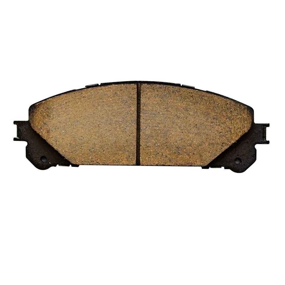 Front Ceramic Brake Pads w/Clips for Toyota Camry Sienna Highlander