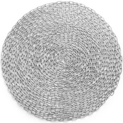 VEVOR  1/8'' x 100' Zinc Plated Proof Coil Chain Carbon Steel Chain Sling 330 lbs