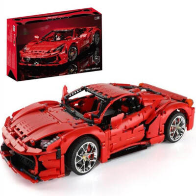 KBOX 10304 | Ferrari 458 1:8 3.380 Klemmbausteine Bauset NEU & OVP