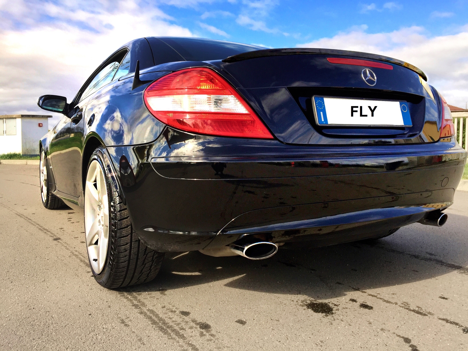 Fits For MERCEDES SLK Spoiler R171 Aileron Trunklid Wing PAI