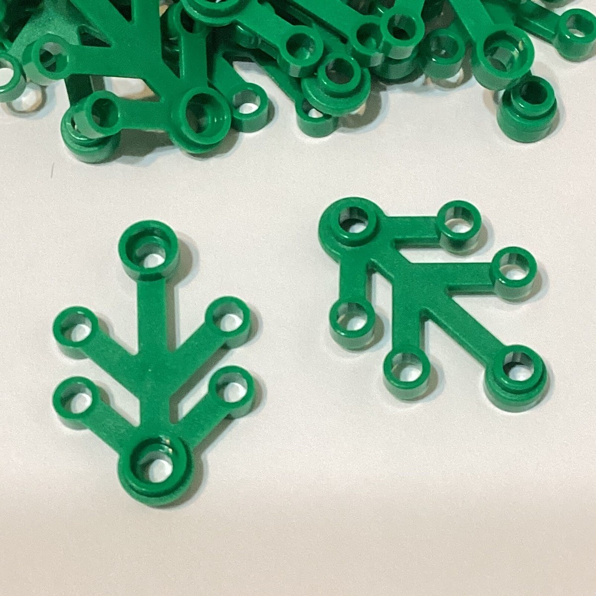 Lego Limb Tree Leaves Element 4x3 #2423/6268814 Dark Green 50pcs