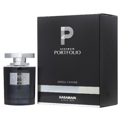 Portfolio Neroli Canvas by Al Haramain for Men 2.5 oz EDP Cologne for Men NIB