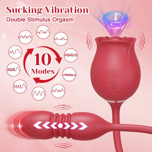 Ultra-Powerful Clit Sucking Dildo Vibrator with Vacuum Stimulation for Intense Pleasure  