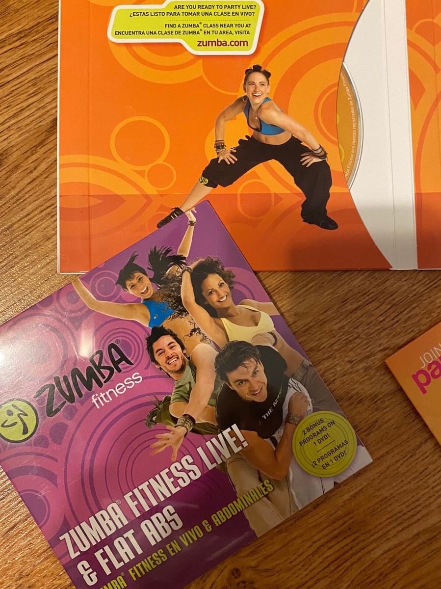 Zumba Fitness Join the Party DVD Set & Toning Sticks (Only 4