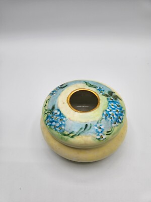 VTG. Bavaria Hand Painted Porcelain Hair Receiver Germany