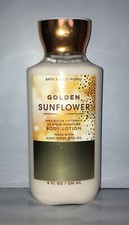 NEW Bath Body Works GOLDEN SUNFLOWER Body Lotion 8 Oz - Ships For FREE