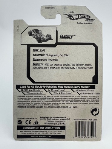Hot Wheels 2010 New Models Fangula 08/44 - Bild 7 von 7