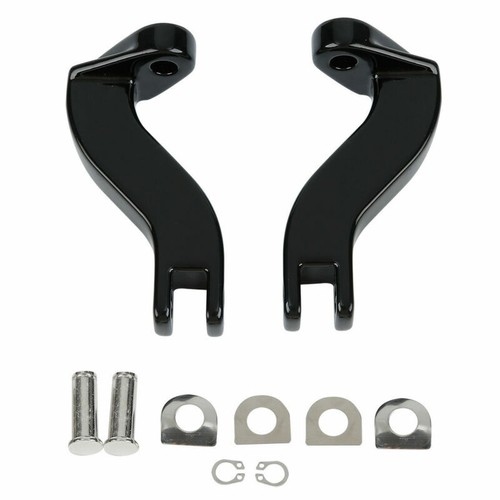 Footrests Foot Pegs Mount Bracket Fit For Harley Touring Street Glide 1993-2022 - Picture 7 of 12