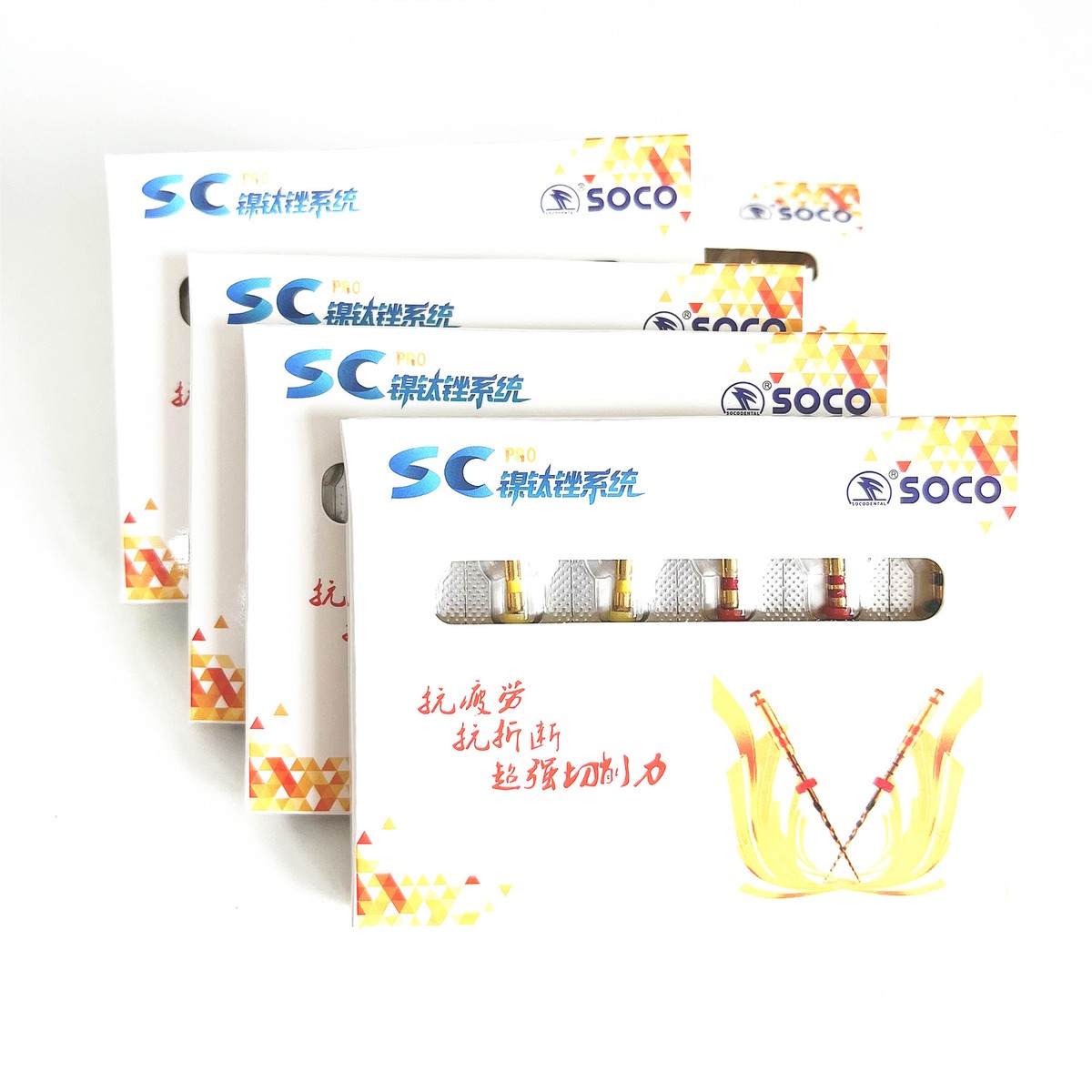 Limas Continuas Rotatorias NiTi SC-Pro SOCO COXO Blister Con 6 - Foto 6